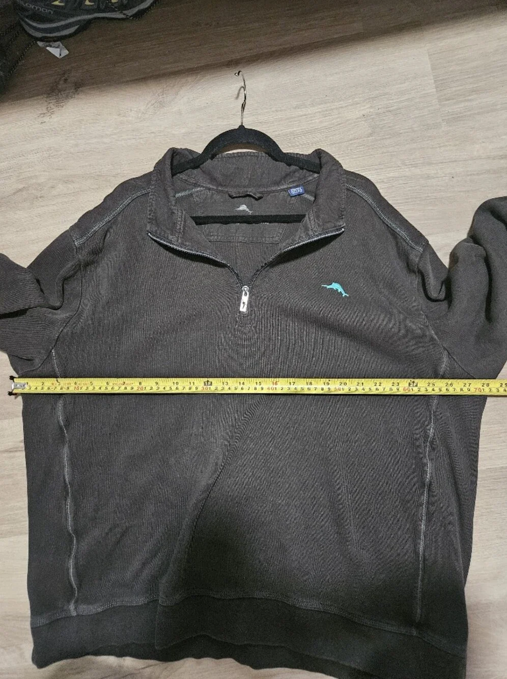 Tommy Bahama 1/4 Zip Pullover Sweatshirt | Brown | 3XL